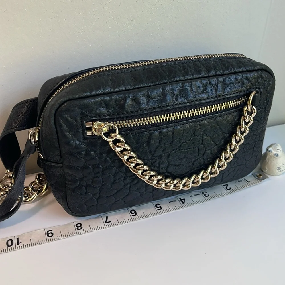 & Other Stories Leather Fanny Pack Wasit Bag